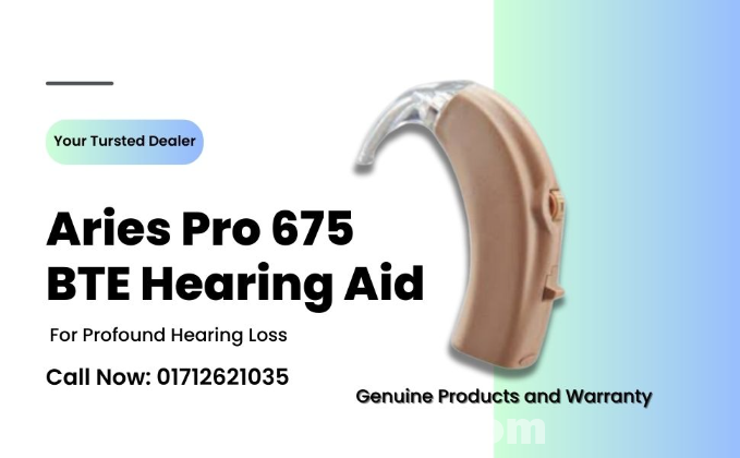 Aries Pro BTE 675 Digital Hearing Aids